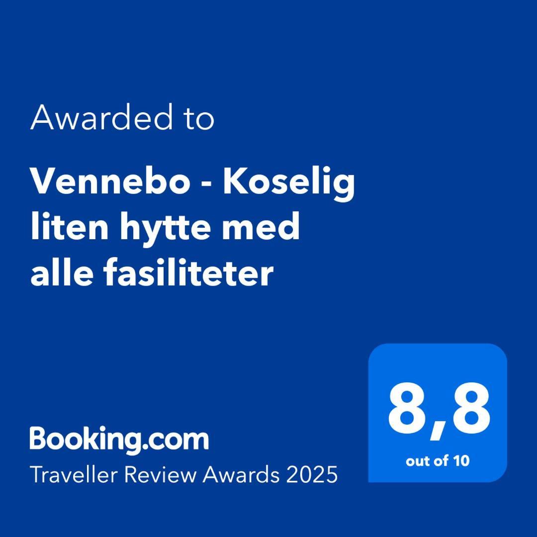 Vennebo - Koselig Liten Hytte Med Alle Fasiliteter Al Exterior foto